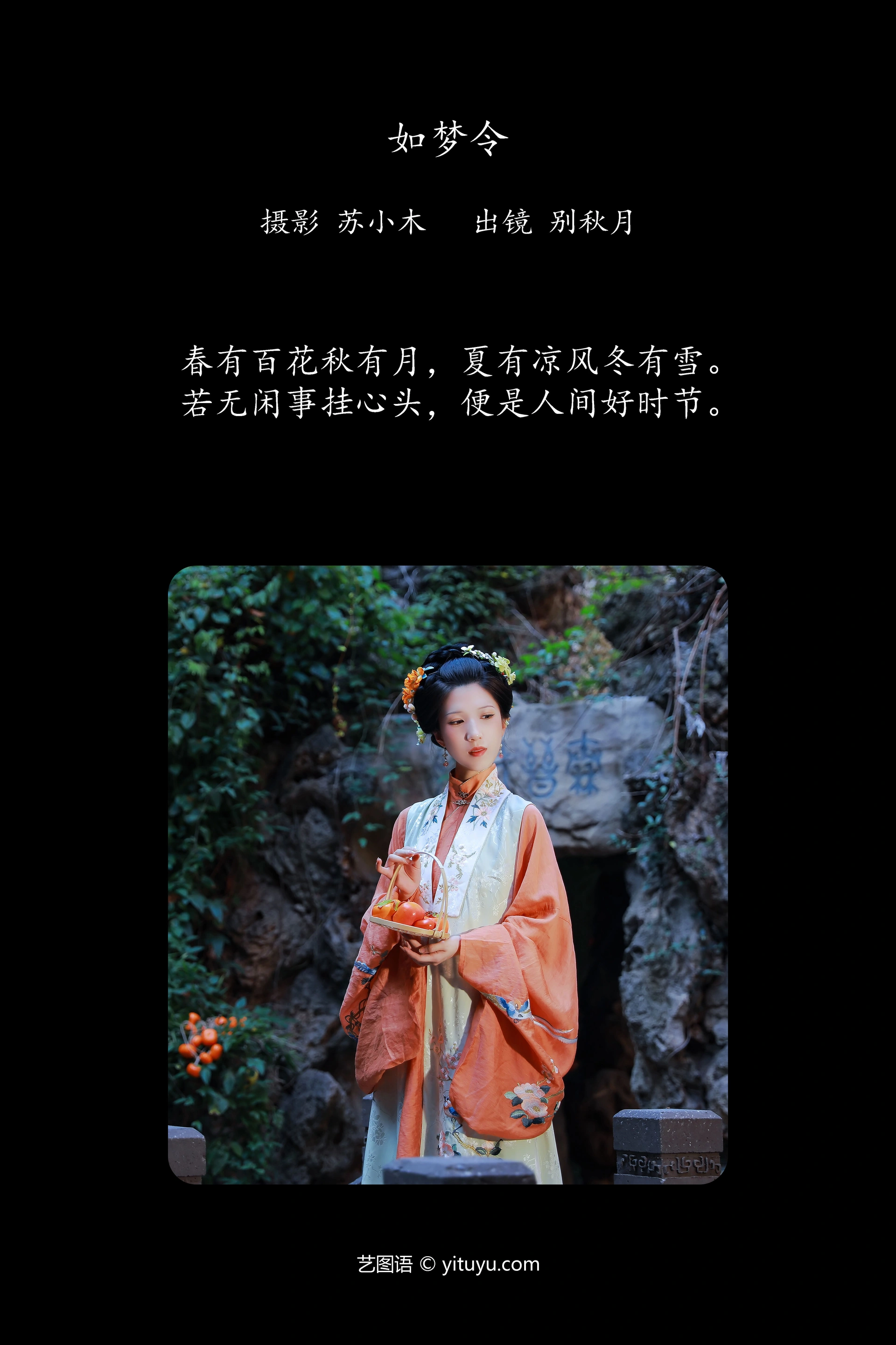 [YITUYU艺图语]2025.01.01 如梦令 别秋月 1
